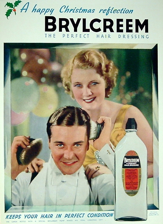 Vintage hair groom ad