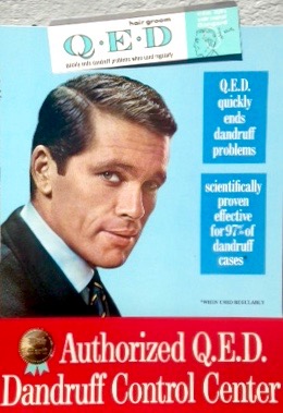 Barber Shop Standup Vintage grooming ads
