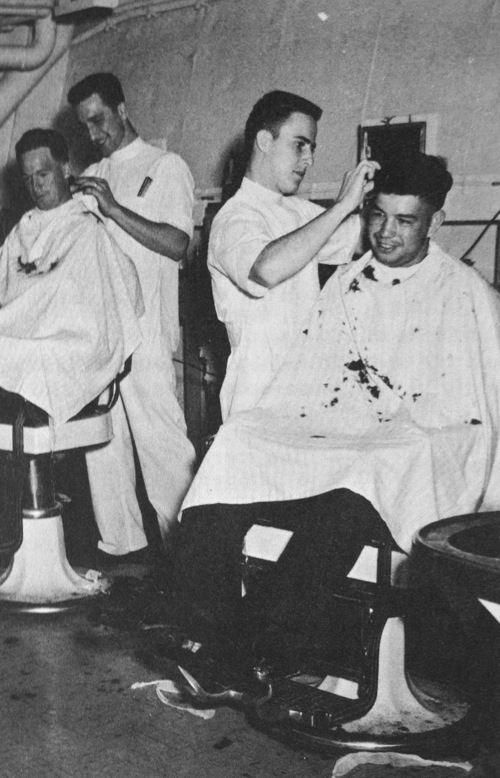 Shipboard Barber Shop