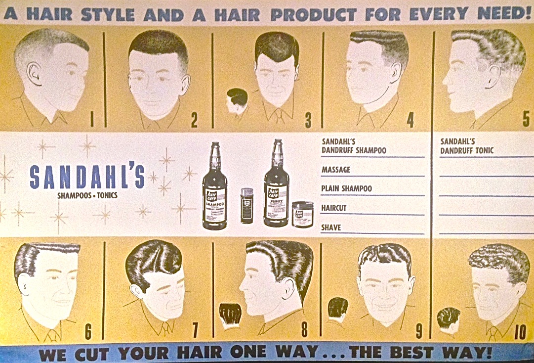 Barber Shop Poster Vintage grooming ads